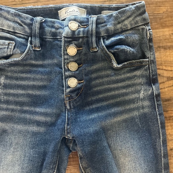 KanCan Blue Distressed Skinny Jeans - Picture 2 of 3